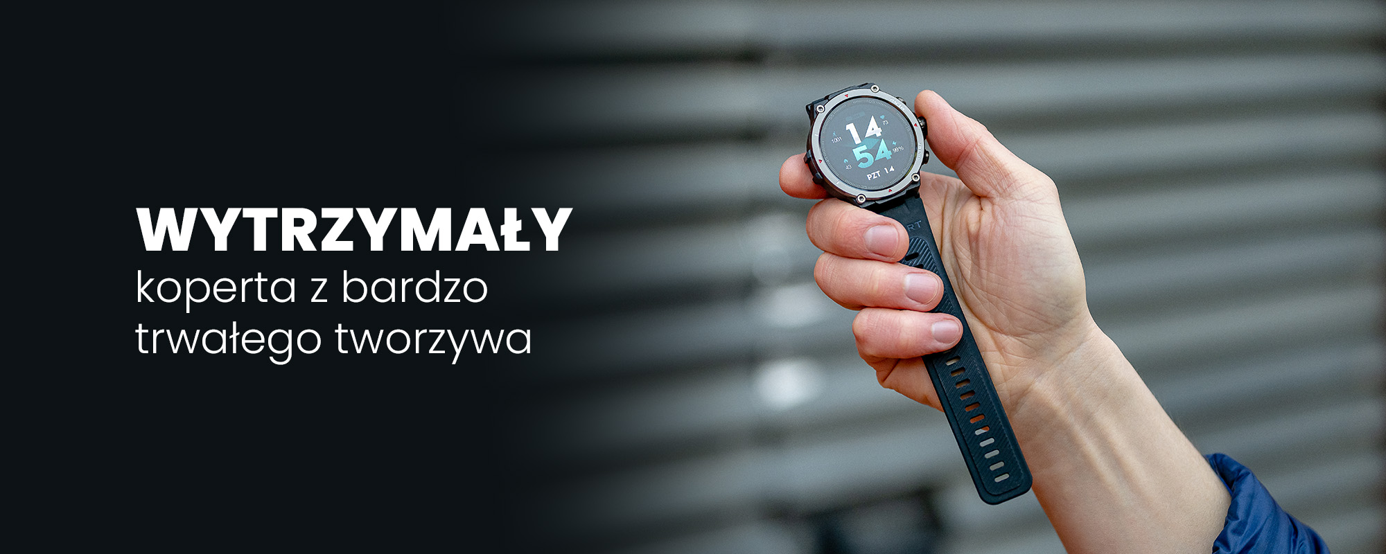 Smartwatch Zeblaze Stratos 2 - czarny